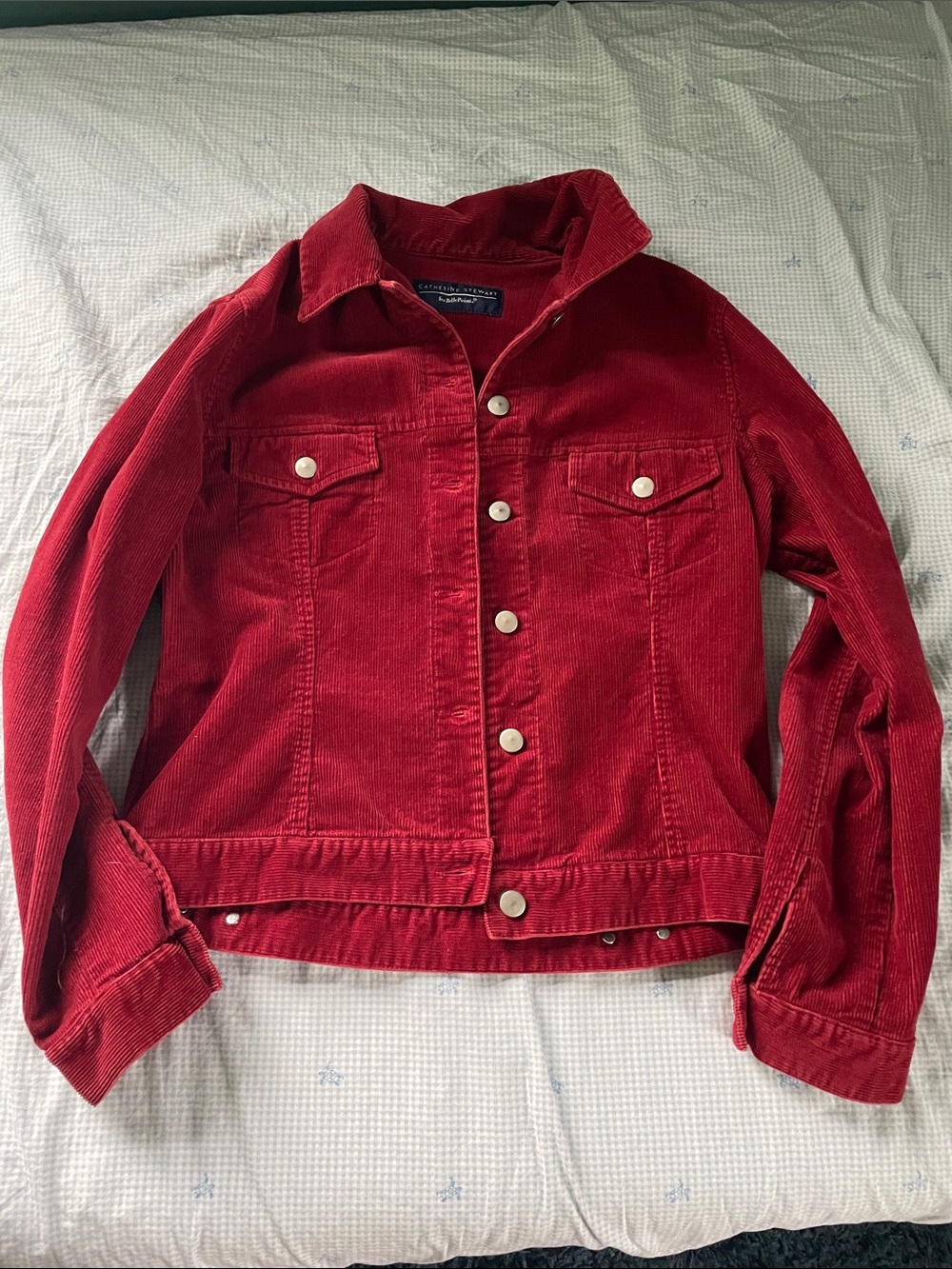 Red Corduroy Jacket